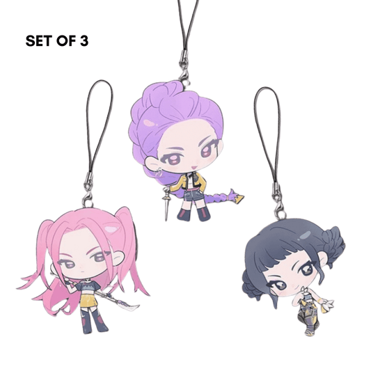 Girlband Keychain Set Of 3