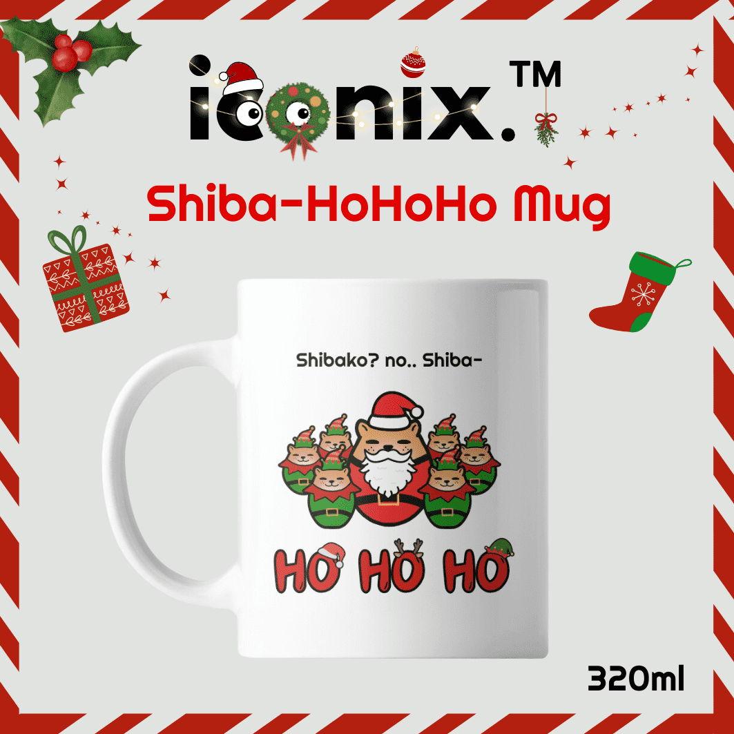 Shiba-HoHoHo Mug