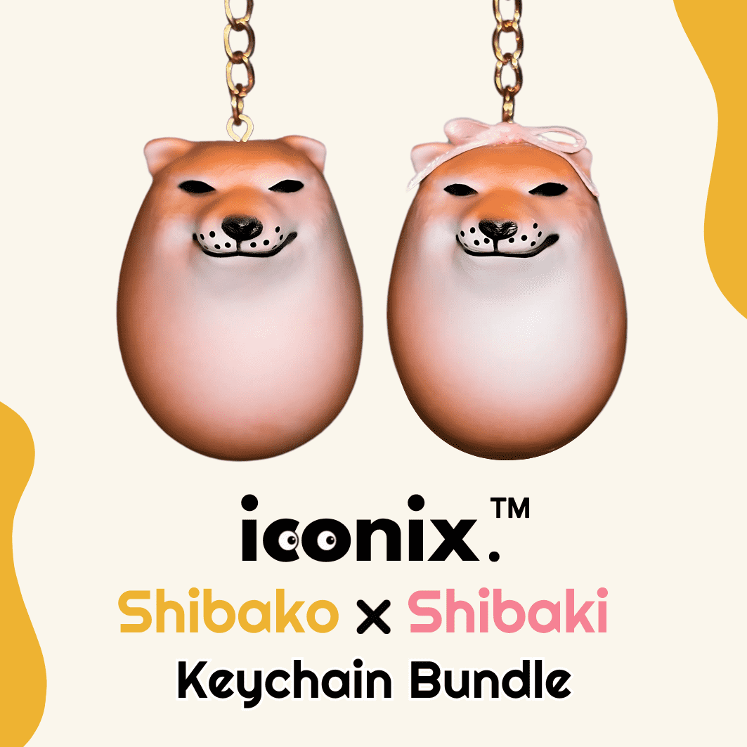 Shibako X Shibaki KeyChain Bundle